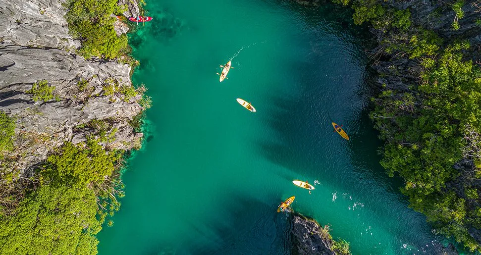 El Nido — lagoons and white sand beaches